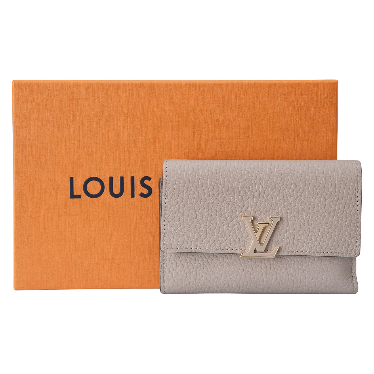 LOUIS VUITTON(USED)루이비통 카퓌신 중지갑